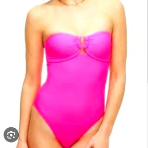 Jcrew Square Ring One Piece Swimsuit